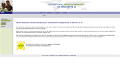 Desktop Screenshot of internationale-freiwilligendienste.org